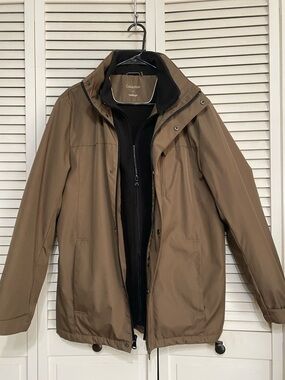 Calvin Klein  Brown Zip Jacket Size S